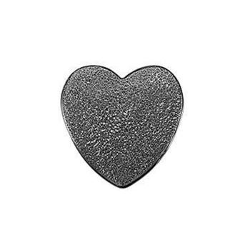 Christina Collect Dark Silver Magic Love Black Heart With Diamond Surface